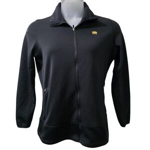NIKE THERMA-FIT GOLF Size XL Womens Black full zip Gorpcore Granola Street Cabin